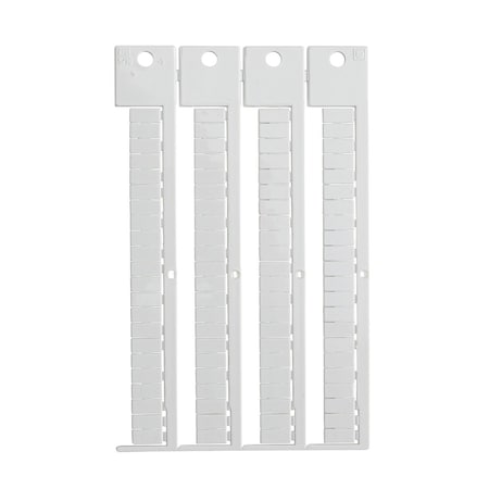Brady Terminal Block Tag Polycarbonate 10.00 mm H x 5.00 mm W Box of 1408 Pieces, 1408PK SA1234